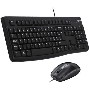 Logitech Tastiera + Mouse MK120 (920-002543)