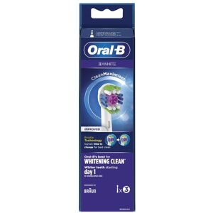 ORAL-B Pro 3D White Testine Di Ricambio 3 Testine