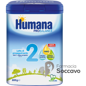 HUMANA 2 probalance latte in polvere 800 gr