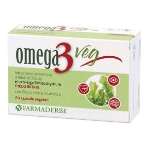 FARMADERBE SRL Omega3 veg 60 capsule vegetali