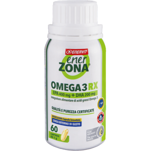 Enervit Enerzona Omega 3RX Integratore Olio Di Pesce 60 Capsule