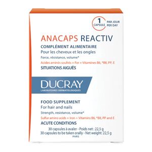 Ducray anacaps reactiv capelli situazione occasionale 30 capsule