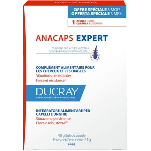 Ducray Anacaps Expert Integratore Per Unghie e Capelli 90 Capsule