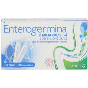 ENTEROGERMINA 2 Miliardi 20 Flaconcini 5 ml