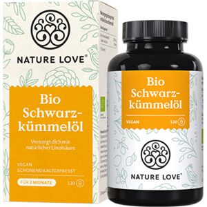 Nature Love BIO Olio di cumino nero, 120 capsule