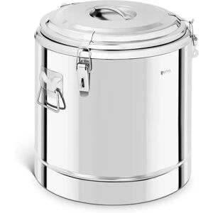 Royal Catering Contenitore termico in acciaio inox - 35 L RCTP-35E