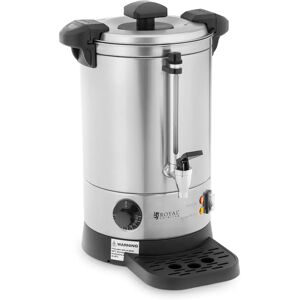 Royal Catering Bollitore professionale - 6,1 litri - 1500 W - Con vaschetta di raccolta RC-WBDW6