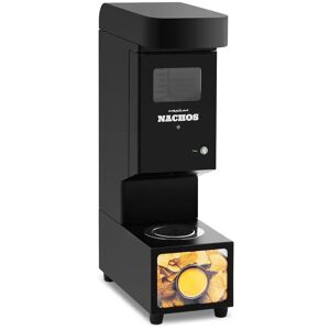 Royal Catering Dispenser salsa per nachos a formaggio - Design retrò - 4,8 l - 55 - 80 °C - Nero - RCKW-ND01