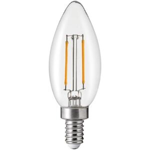 601.01097 Lampada LED E14 1W a Filamento 1800K, No Flickering - C35