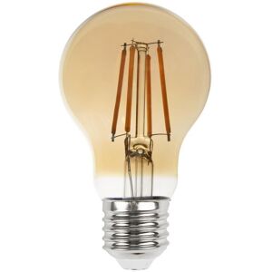 601.01097 Lampada LED E27 6W a Filamento Ambrata, Dimmerabile - A60