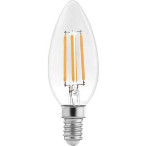 601.01097 Lampada LED E14 6W a Filamento 140 lm/W, Dimmerabile - C35