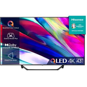 Hisense 43A7KQ TV 109,2 cm (43'') 4K Ultra HD Smart TV Wi-Fi Nero 275 c