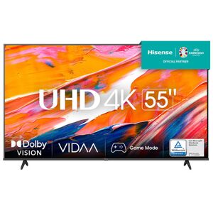 Hisense TV LED Ultra HD 4K 55'' 55A6K Smart TV, Wifi, HDR Dolby Vision,