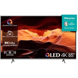 Hisense TV QLED 4K Ultra HD 65'' 65E7KQ PRO, Smart TV VIDAA U7, QLED Di