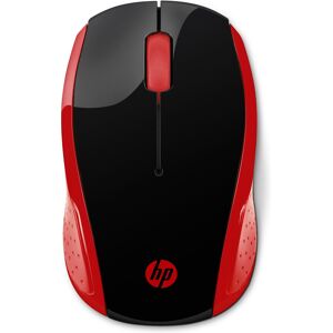 HP MOUSE WIRELESS 200 RED/BLACK 2HU82AA