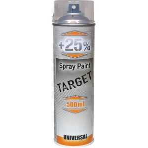 Motip SMALTO SPRAY SINTETICO TARGET TRASPARENTE LUCIDO 500 ml 2,5 - 3,5 m² CON 1 l