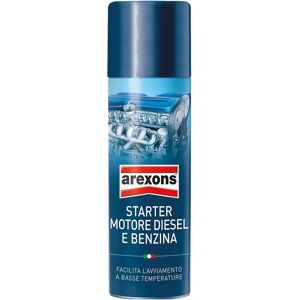 Arexons STARTER AVVIATORE PER MOTORI SPRAY 200 ml PER DIESEL E BENZINA