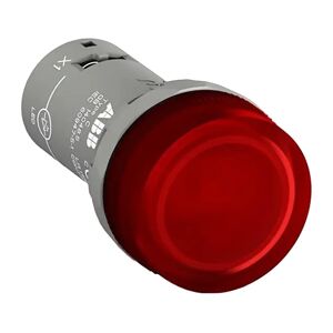 Tecnomat LAMPADA SPIA ABB CON LED ROSSO 24 Vca/Vcc DIAMETRO 22 mm