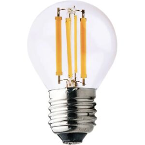 Tecnomat LAMPADINA VIVIDA LED FILAMENTO MINISFERA E27 6W=60W 806 lumen 3000K LUCE CALDA Ø 45x74 mm