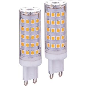 Tecnomat 2 LAMPADINE VIVIDA LED G9 7W=47W 629 lumen 3000K LUCE CALDA Ø 21x69 mm