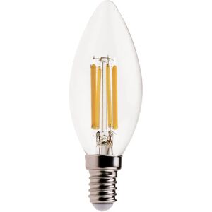 Tecnomat LAMPADINA VIVIDA LED FILAMENTO OLIVA E14 6W=60W 806 lumen 3000K LUCE CALDA Ø 35x98 mm