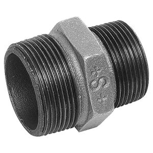 Ee RACCORDO GHISA 245 NIPPLE RIDOTTO 1/2'' x 3/8''