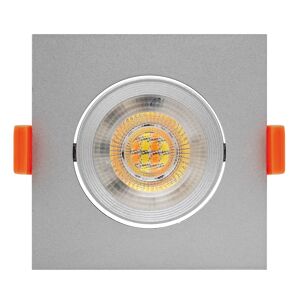 Tecnomat FARETTO DA INCASSO LED VIVIDA NICK SILVER 7W FINO 640 lm CCT ORIENTABILE FORO Ø70 mm