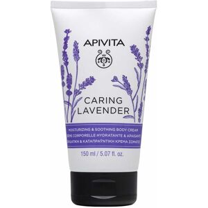 Apivita Caring Lavender - Crema Corpo Idratante Lenitiva con Lavanda, 150ml