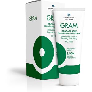 Cantabria Labs Gram - Crema Idratante Acne Ristrutturante Opacizzante, 50ml