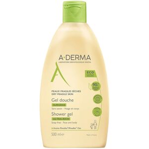 A-Derma Les Indispensables - Gel Doccia Surgras, 500ml