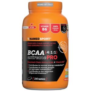 Named Sport BCAA 4:1:1 Integratore di Aminoacidi e Vitamina B6, 210 Compresse