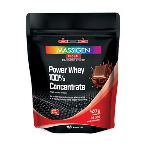 Marco Viti Farmaceutici Spa Massigen Sport Power Whey 100% Concentrate Cioccolato