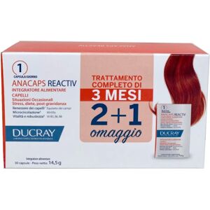 Pierre Fabre Promo Ducray Anacaps Reactiv Integratore Alimentare Capelli 3x30 Capsule