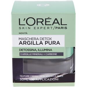 Antica Farmacia Orlandi L'Oreal Skin Expert Maschera Detox Argilla Pura 50ml.3 Argille Minerali + Carbone