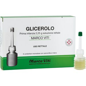 Marco Viti Farmaceutici Spa Glicerolo Prima Infanzia Marco Viti 6 Contenitori 2,25g