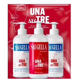 Meda Pharma Spa Bundle Saugella Dermoliq 3x200