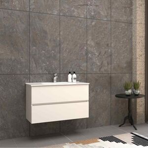 Arcdesign Selection Mobile da bagno sospeso 90 cm bianco lucido