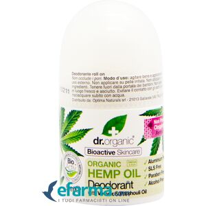 Dr. Organic Hemp Oil Deodorante Roll-on all'Olio di Canapa 50 ml