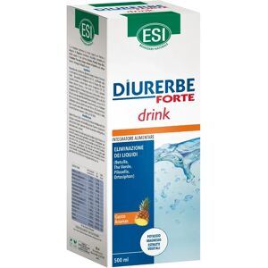 Esi Diurerbe Forte Drink Ananas Integratore Drenante 500 Ml