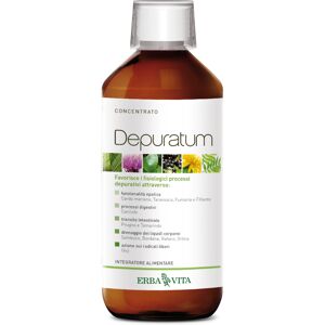 Erba Vita Depuratum Concentrato Integratore Depurativo 500 ml