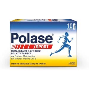 Polase Sport Integratore Energetico Salino con Magnesio e Potassio 10 Bustine