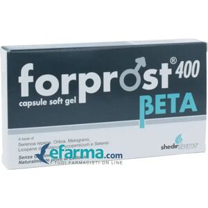 FORPROST 400 Beta Integratore 15 Capsule Molli