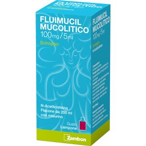 Fluimucil Mucolitico 100 mg/5 ml Sciroppo Epettorante Flacone 200 ml