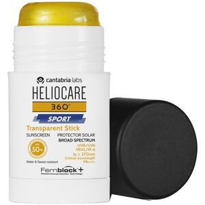 Difa Cooper - Heliocare 360 Sport Transparent Stick 25g - Protezione Solare in Stick per Sportivi