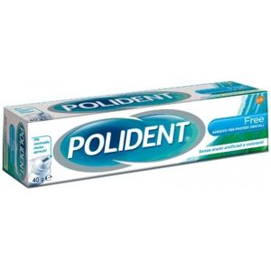 Haleon Ch Polident Free - Adesivo per Protesi Dentaria 40g, Massima Tenuta e Comfort