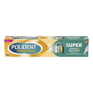 Haleon Ch Polident Power Max - Super Tenuta&Sigillante 70g, Adesivo per Protesi Dentaria