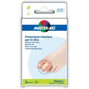 Pietrasanta Pharma Spa Master-Aid Foot Care Protezione Tubolare Per Le Dita Taglia Small 2 Pezzi