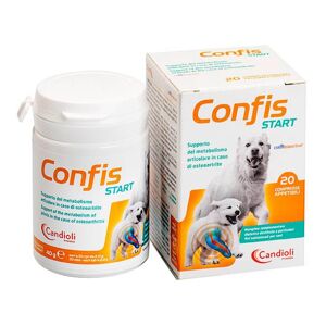 Candioli Ist.Profil.E Farm.Spa Confis Start Integratore per Osteoartrite dei Cani 20 Compresse - Supporto Articolare Canino