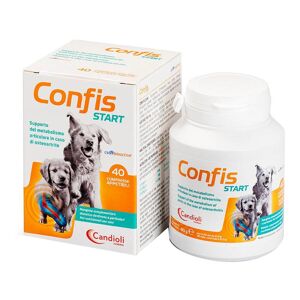 Candioli Ist.Profil.E Farm.Spa Confis Start Integratore per Osteoartrite dei Cani 40 Compresse - Supporto Articolare Canino