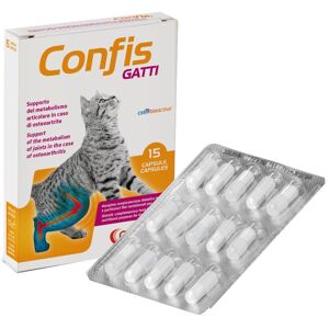 Candioli Veterinari Confis Gatti Integratore Veterinario per Artrite 15 capsule - Supporto Articolare Felino